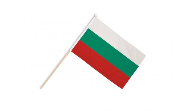 Bulgaria Hand Flags